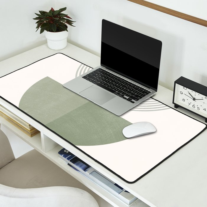 Minimal Geometric Shapes 175 Desk Mat Gallery Image 2