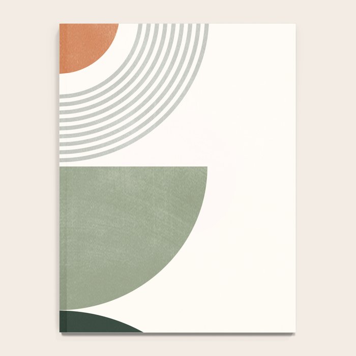 Minimal Geometric Shapes 175 Notebook Gallery Image 4