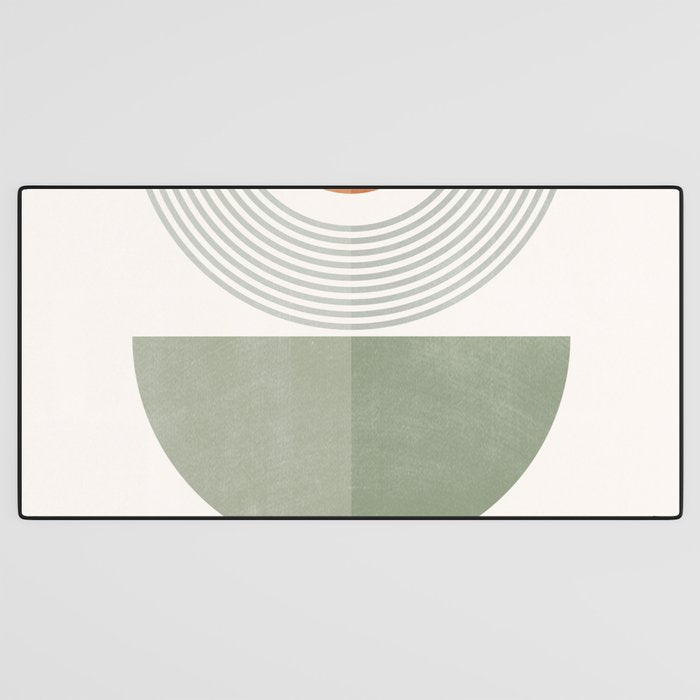 Minimal Geometric Shapes 175 Desk Mat Gallery Image 3