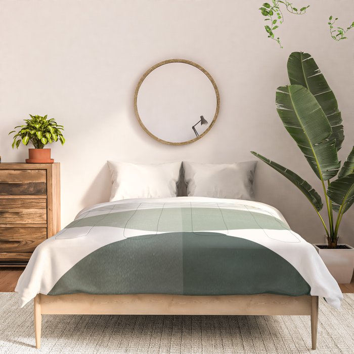 Minimal Geometric Shapes 175 Comforter Gallery Image 3