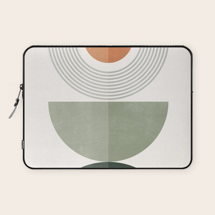Minimal Geometric Shapes 175 Laptop Sleeve Gallery Image 1
