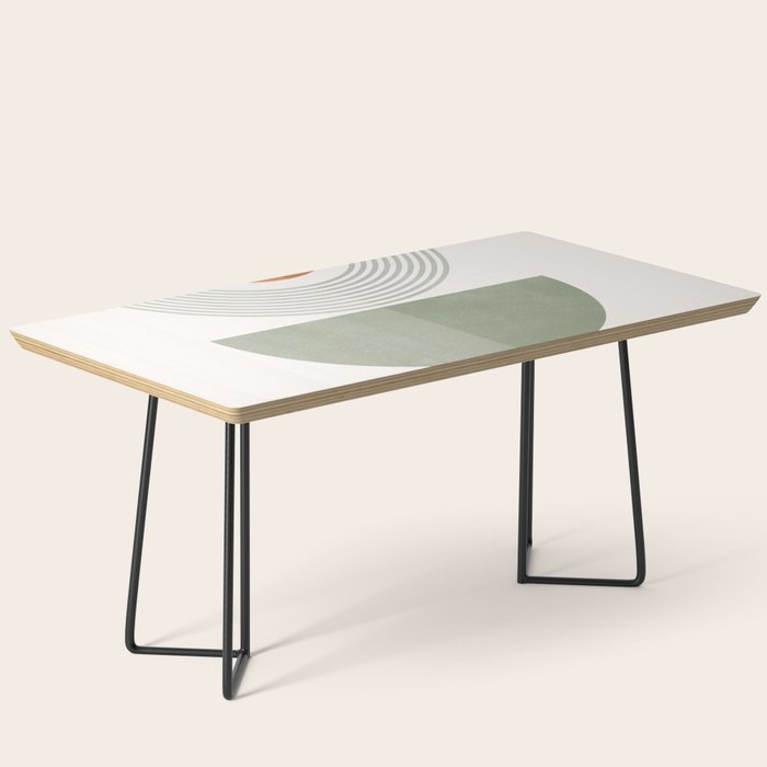 Minimal Geometric Shapes 175 Coffee Table Gallery Image 1