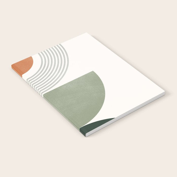 Minimal Geometric Shapes 175 Notebook Gallery Image 2