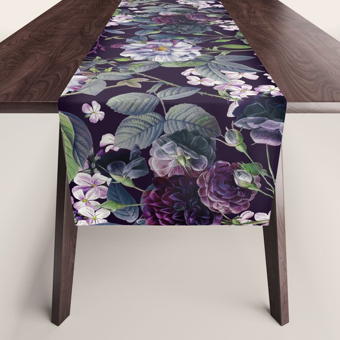 Rose Garden - Night II Table Runner Gallery Image 1