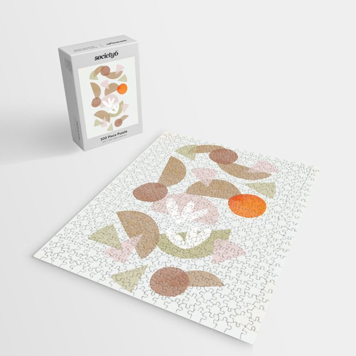 Minimal Autumnal Dance 1 Jigsaw Puzzle Gallery Image 2