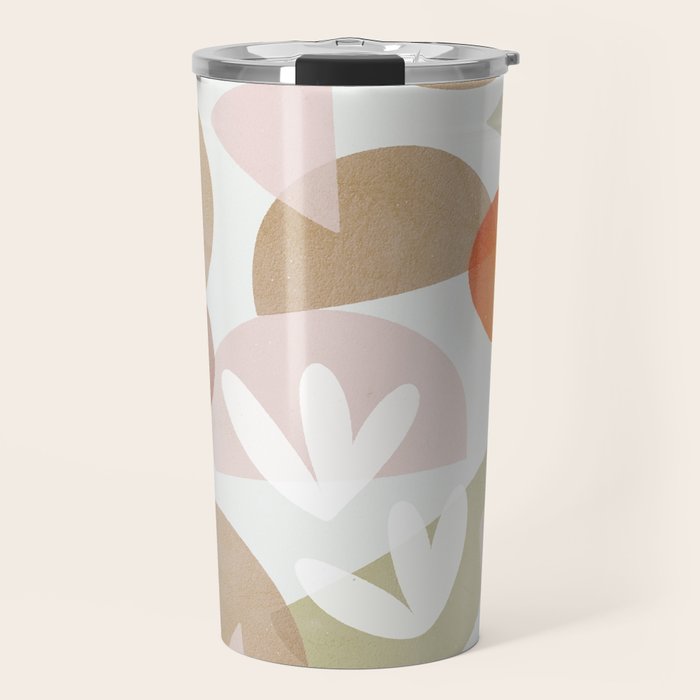 Minimal Autumnal Dance 1 Travel Mug Gallery Image 1