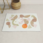 Minimal Autumnal Dance 1 Rug Gallery Image 1