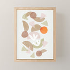 Minimal Autumnal Dance 1 Mini Art Print Gallery Image 1