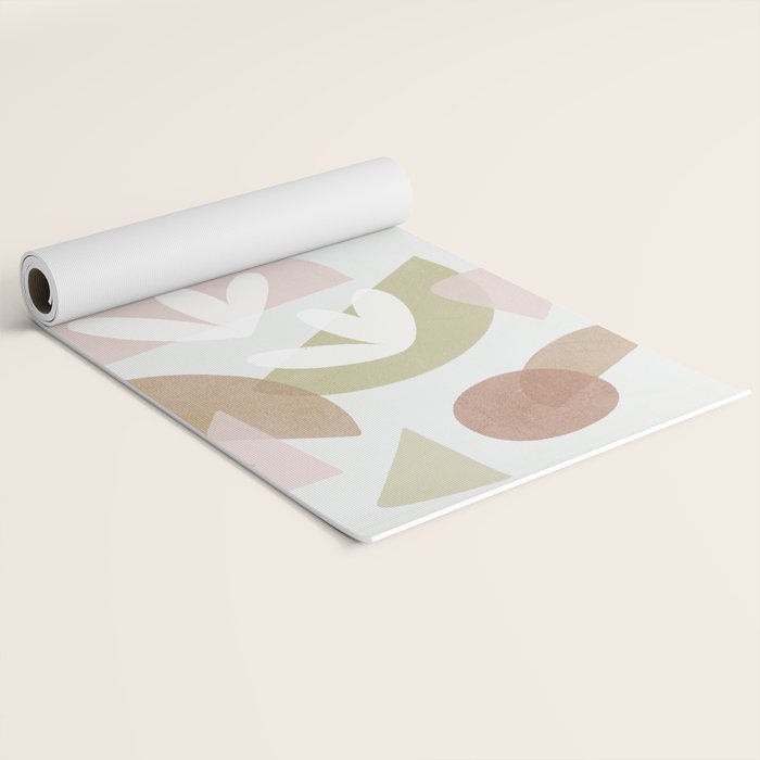 Minimal Autumnal Dance 1 Yoga Mat Gallery Image 2