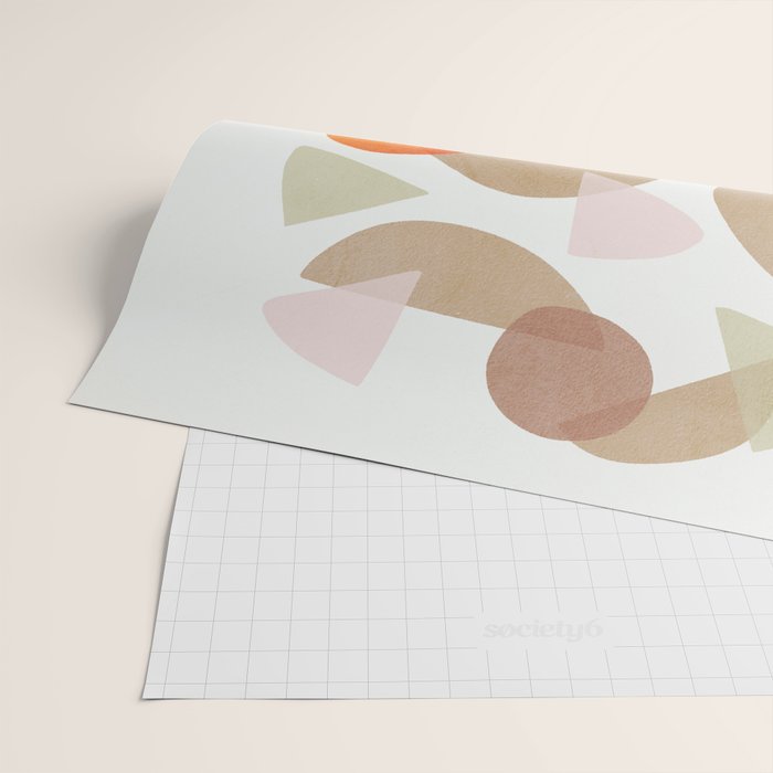 Minimal Autumnal Dance 1 Wrapping Paper Gallery Image 2