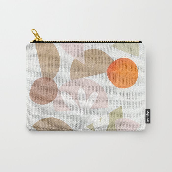 Minimal Autumnal Dance 1 Carry All Pouch Gallery Image 1