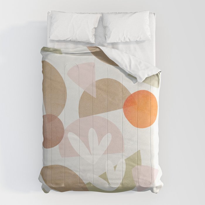 Minimal Autumnal Dance 1 Comforter Gallery Image 1