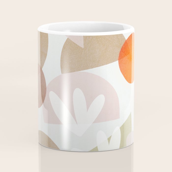 Minimal Autumnal Dance 1 Coffee Mug Gallery Image 4
