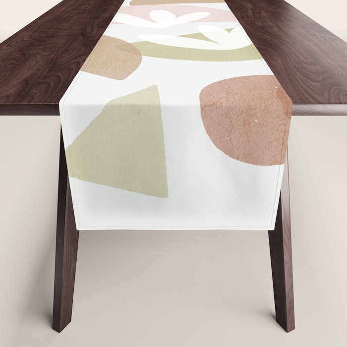 Minimal Autumnal Dance 1 Table Runner Gallery Image 1