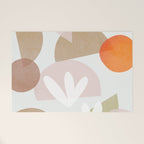 Minimal Autumnal Dance 1 Welcome Mat Gallery Image 1