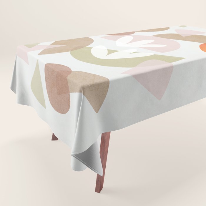 Minimal Autumnal Dance 1 Tablecloth Gallery Image 1