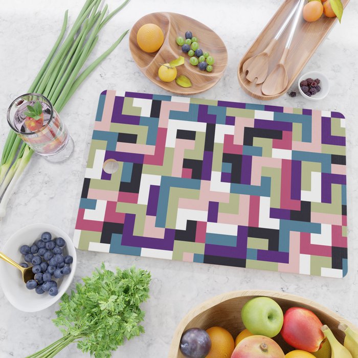 Boho M Tetris PTT Cutting Board Gallery Image 2