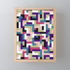 Boho M Tetris PTT Mini Art Print Gallery Image 1