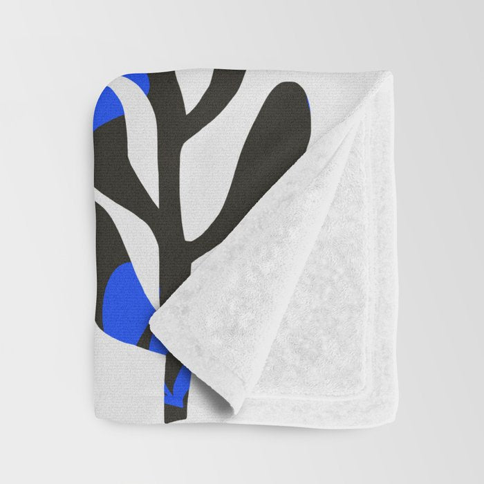 Abstract T008 Throw Blanket Gallery Image 3