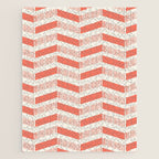 Coral Block And Lines Pattern Jigsaw Puzzle Gallery Image 1