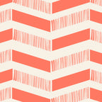 Coral Block And Lines Pattern Coffee Mug Gallery Image 2