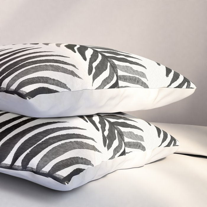 Black Seaweed Pillow Sham Gallery Image 3