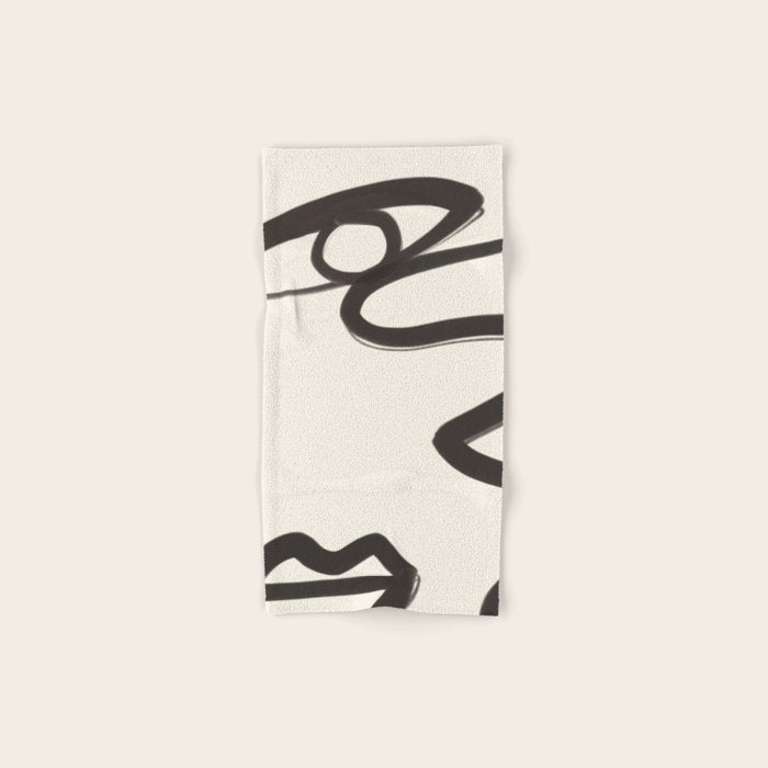 Abstract Face 36 Bath Towel Gallery Image 1