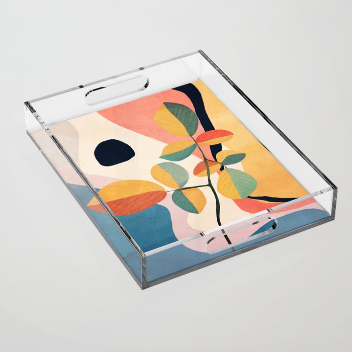 Colorful Branching Out 28 Acrylic Tray Gallery Image 1