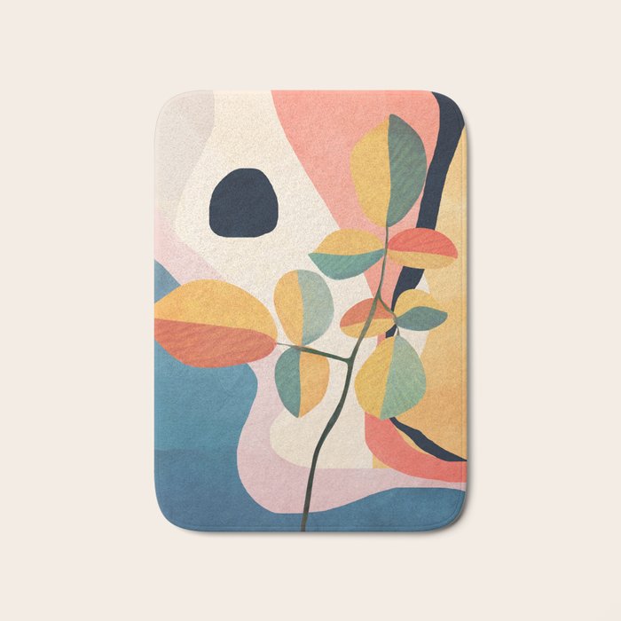 Colorful Branching Out 28 Bath Mat Gallery Image 1