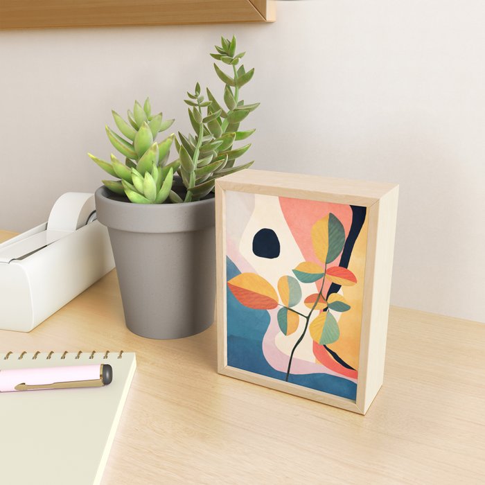 Colorful Branching Out 28 Mini Art Print Gallery Image 2