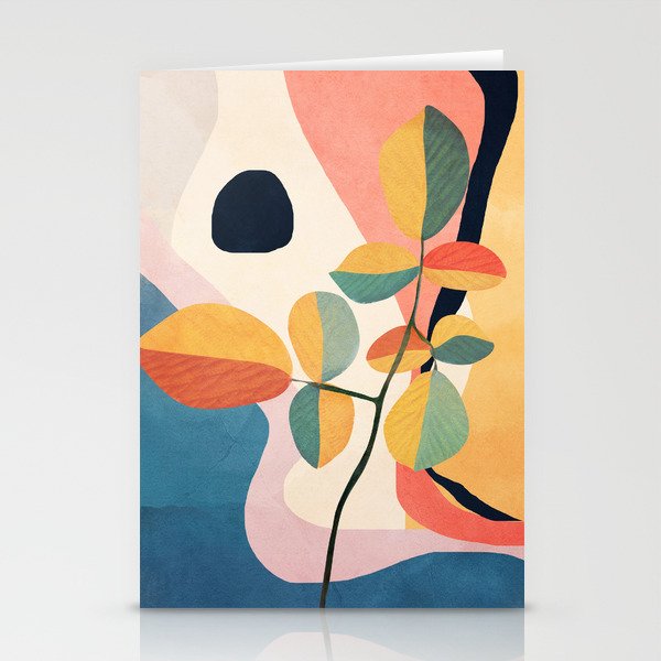 Colorful Branching Out 28 Stationery Card Gallery Image 2