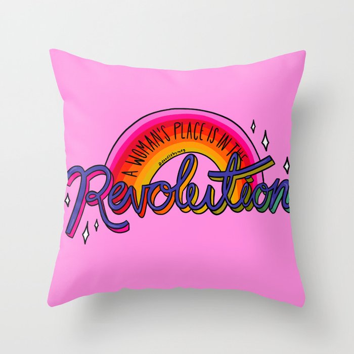 Revolution Throw Pillow Gallery Image 6