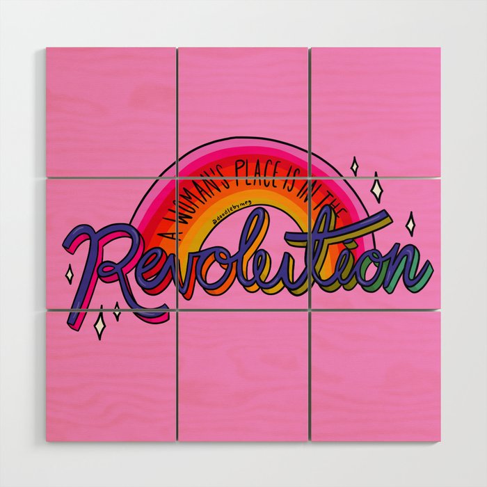 Revolution Wood Wall Art Gallery Image 1