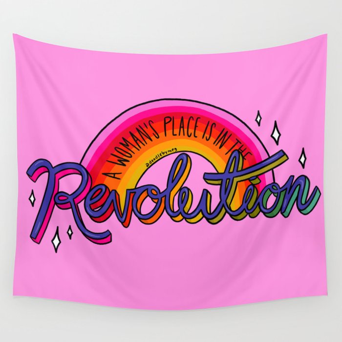 Revolution Wall Tapestry Gallery Image 1