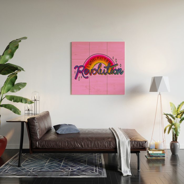 Revolution Wood Wall Art Gallery Image 2
