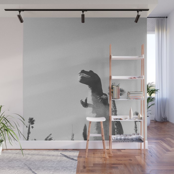 DINO / Cabazon Dinosaurs, California Wall Mural Gallery Image 1