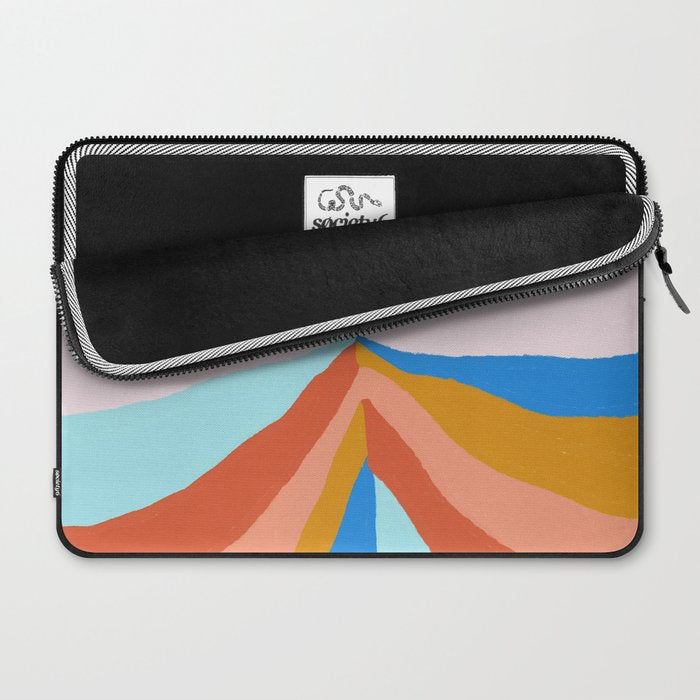 Camryn, rainbow leaf Laptop Sleeve Gallery Image 2