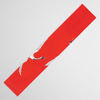 Circling Carne Red Fabric Table Runner Gallery Image 3