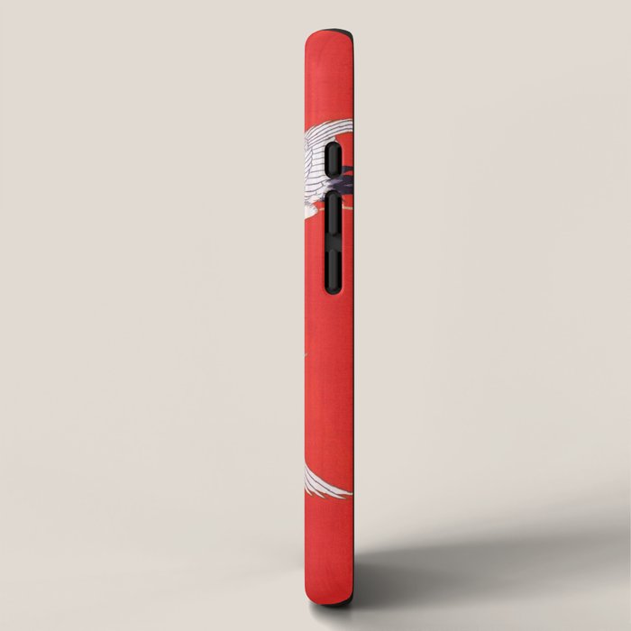 Circling Carne Red Fabric iPhone Case Gallery Image 2