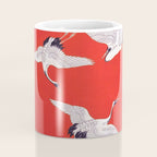 Circling Carne Red Fabric Coffee Mug Gallery Image 4