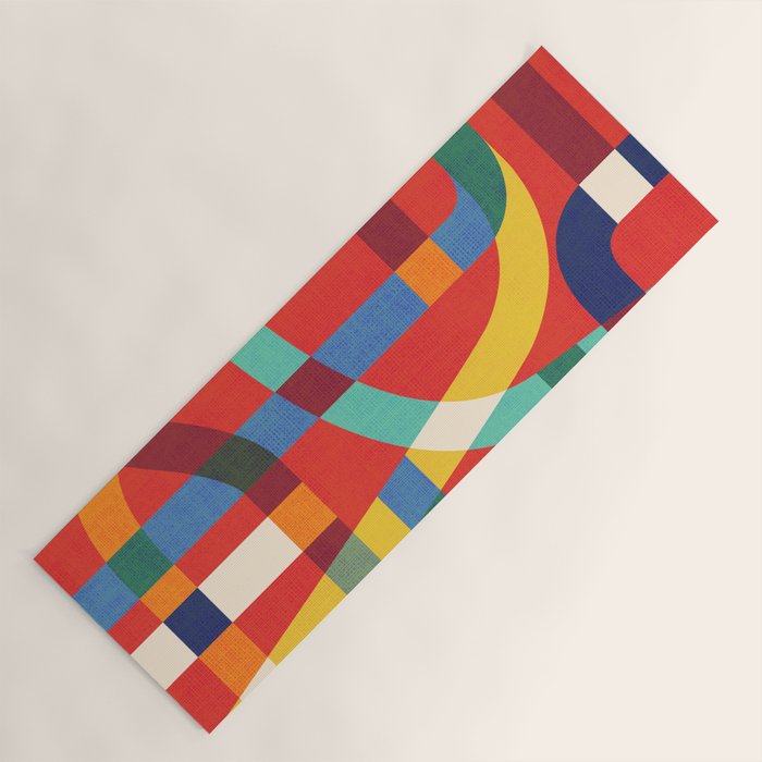 Jazz city Yoga Mat Gallery Image 1