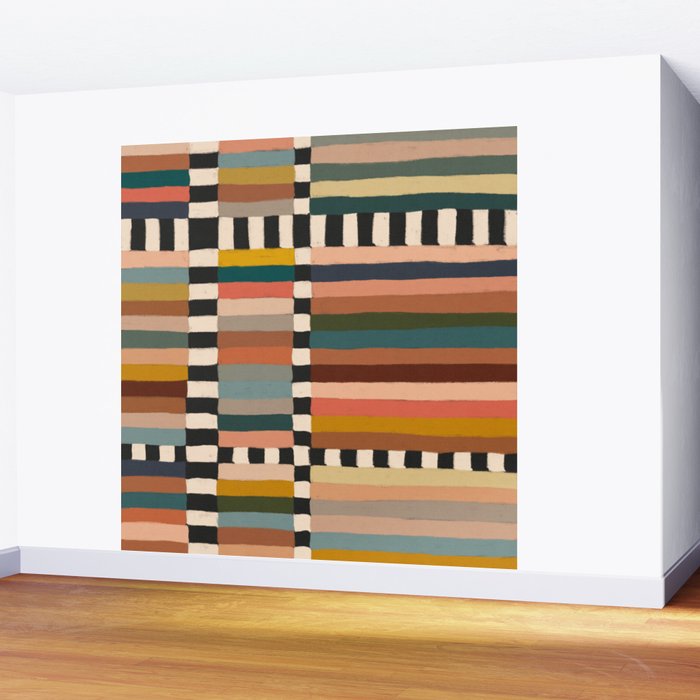 Mix of Stripes #11 Wall Mural Gallery Image 2