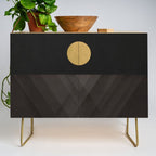 Moon Reflection on Quiet Ocean Credenza Gallery Image 1