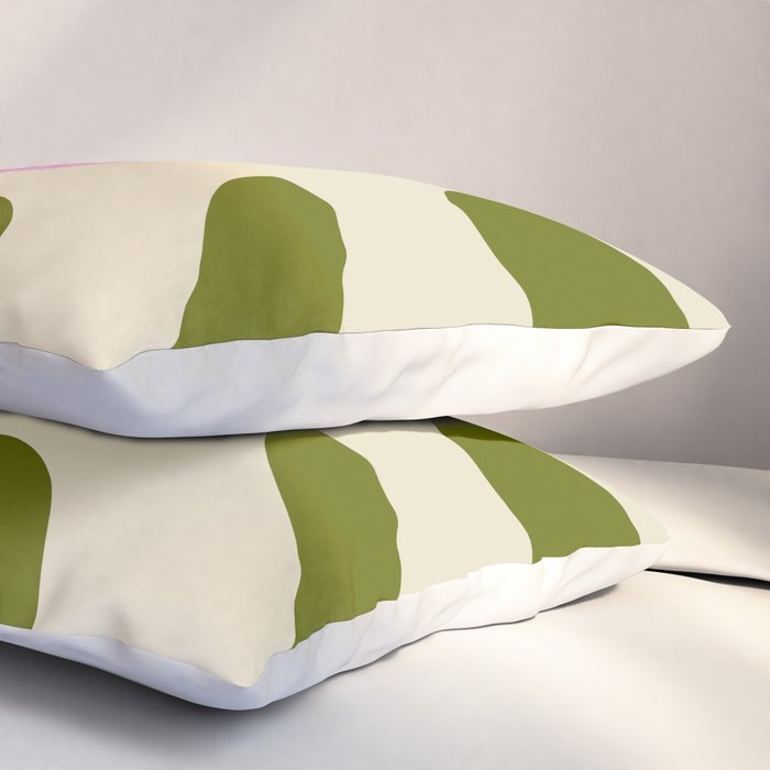 Retro Flower Vintage 70s Groovie Pillow Sham Gallery Image 3