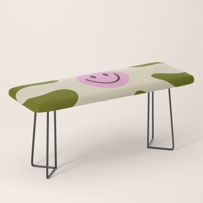 Retro Flower Vintage 70s Groovie Bench Gallery Image 1