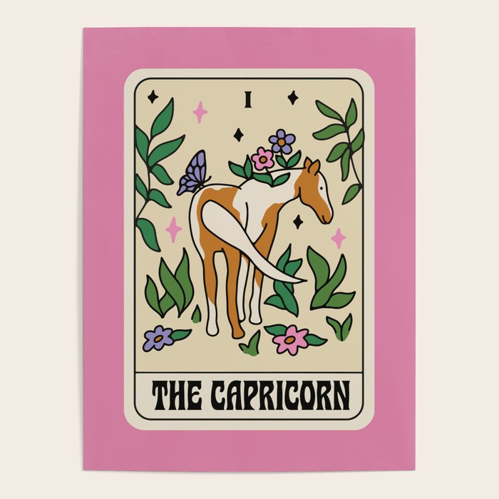 Capricorn Tarot Poster Gallery Image 1