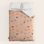 Japanese folk toys Comforter Gallery Image 6