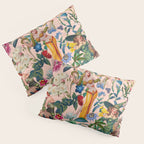 Floral and Pin-Up Girls V - II Pillow Sham Gallery Image 3