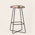 Floral and Pin-Up Girls V - II Stool Gallery Image 1