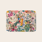Floral and Pin-Up Girls V - II Bath Mat Gallery Image 1